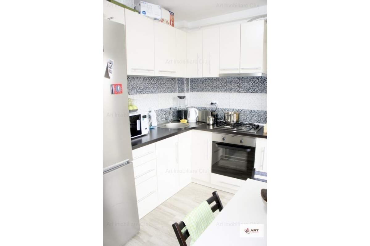  Apartament 1 camera, 40 mp, bloc nou, modern, cu garaj si terasa, in Marasti