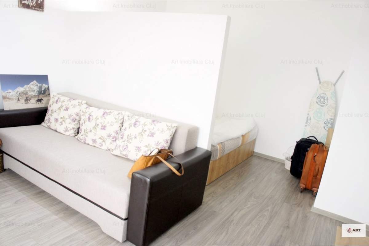  Apartament 1 camera, 40 mp, bloc nou, modern, cu garaj si terasa, in Marasti