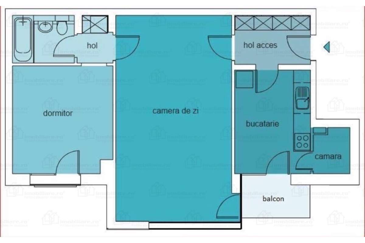  apartament 2 camere lux + loc de parcare complex rezidential Quadra Place