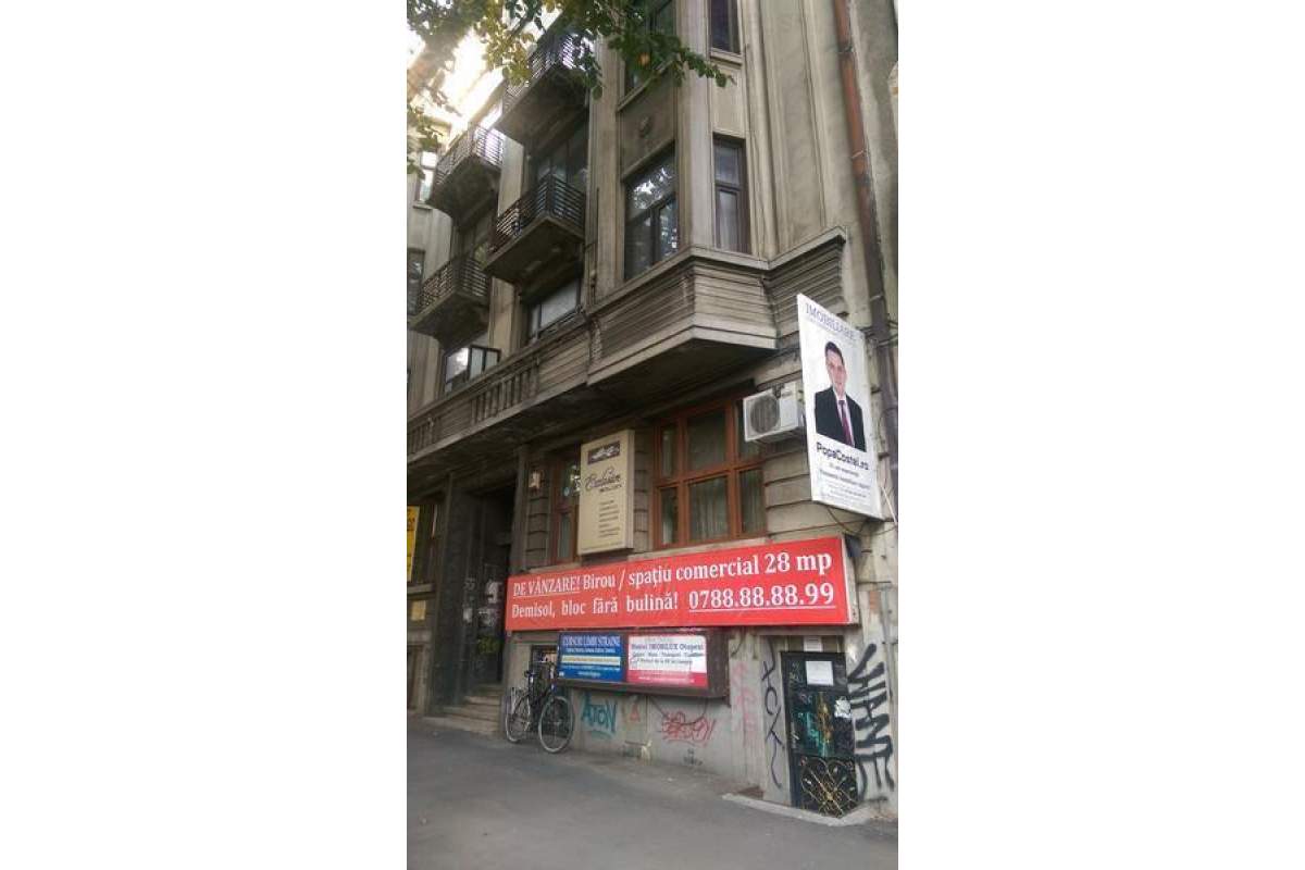 Carol- spatiu demisol ideal birou/comercial/locuit, stradal, reclama