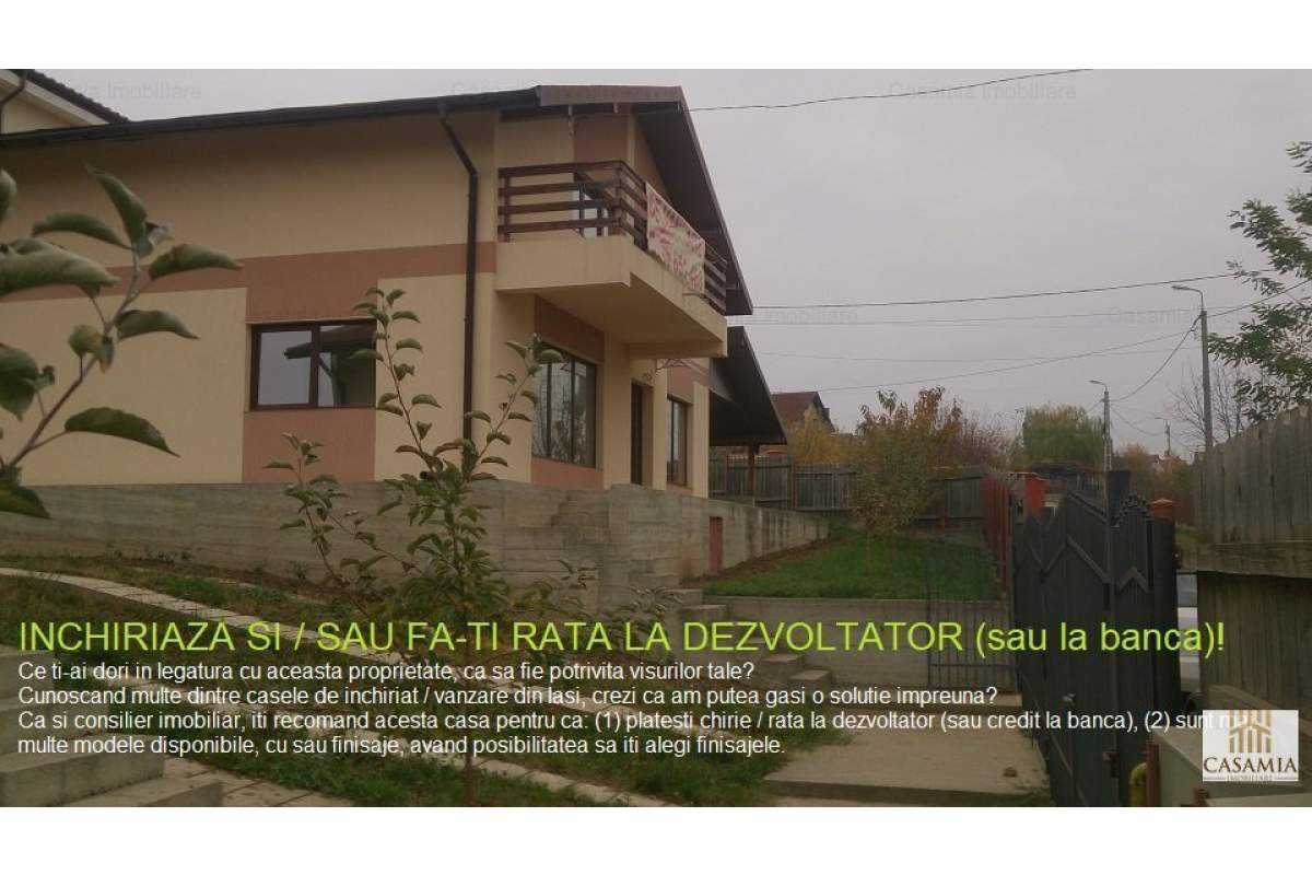 Casa, 4 camere, Bucium - zona Plopii fara Sot, inchiriere, cod410