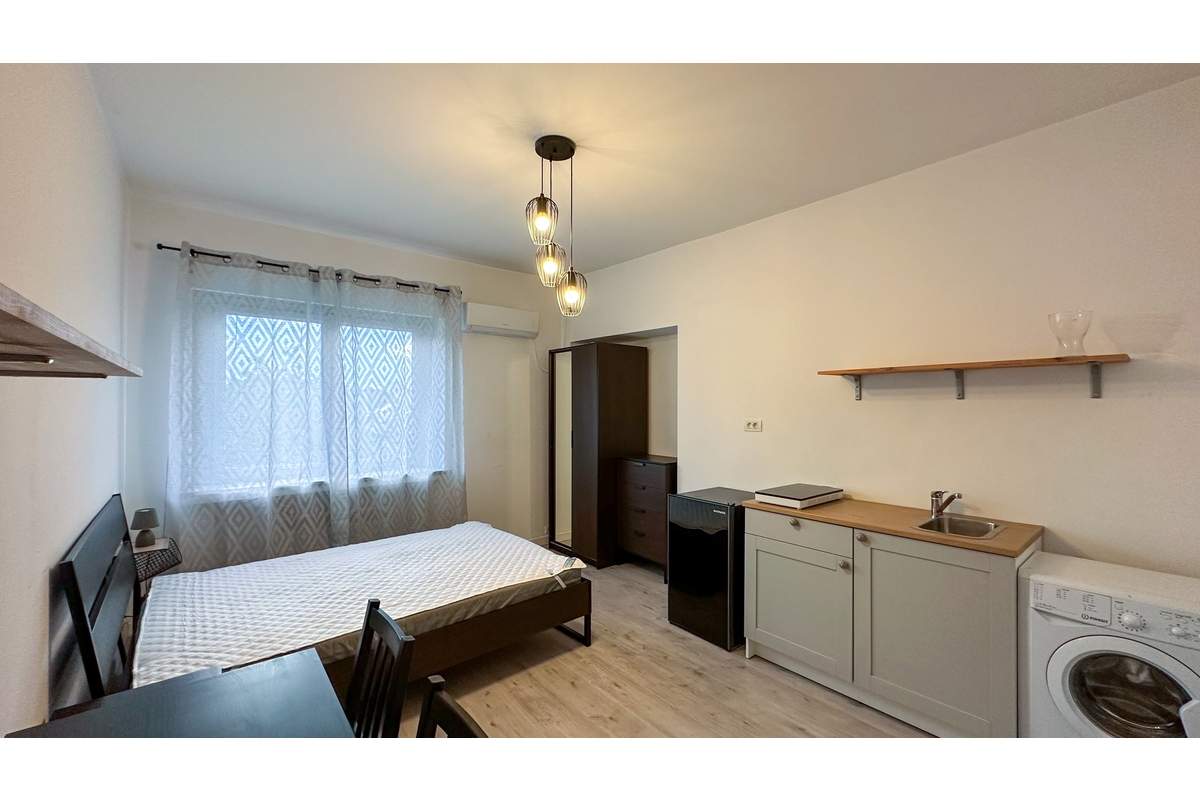 Dacia-Eminescu-Pizza Hut Mosilor bloc tip vila gars. mob.contract Anaf 350 Euro