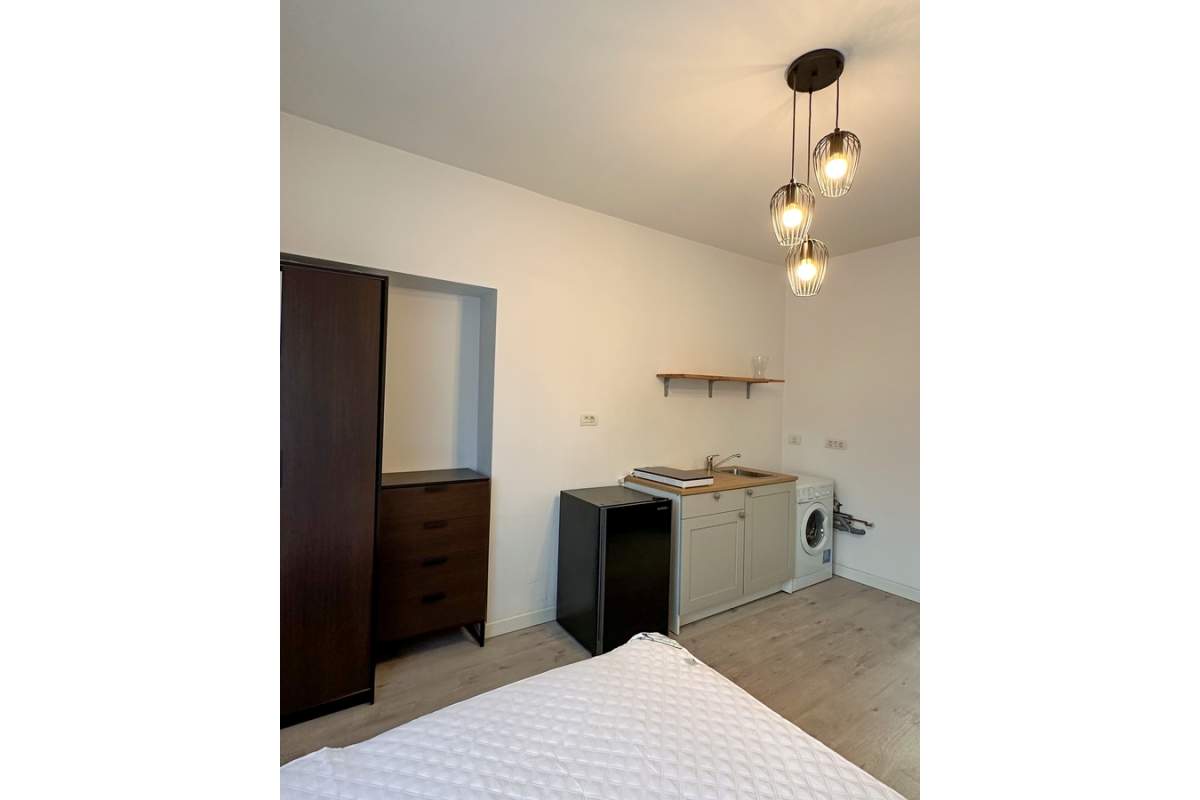 Dacia-Eminescu-Pizza Hut Mosilor bloc tip vila gars. mob.contract Anaf 350 Euro