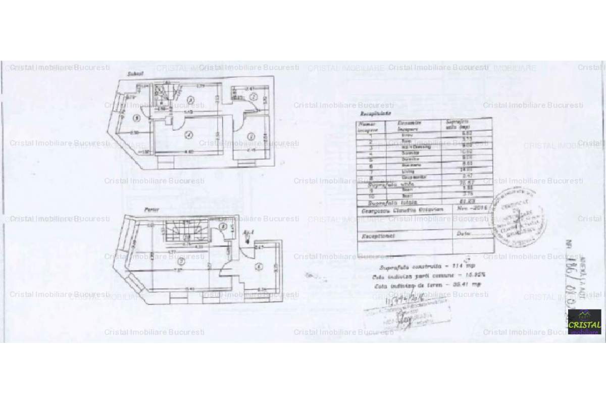  Duplex 4 camere - Cismigiu