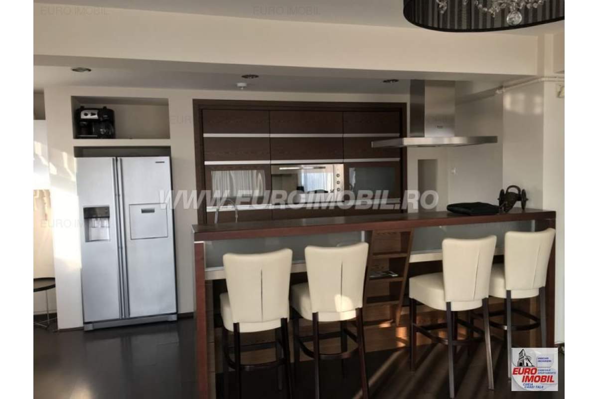  Inchiriere Apartament LUX, 175 mp, Bloc Nou, mobilat, utilat