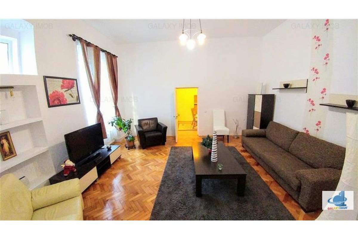  Inchiriez apartament cu 2 camer, ultracentral mobilat si utilat modern