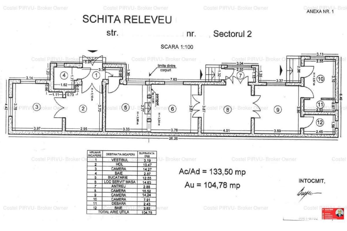  Obor D-na Ghica Casa Renovabila cu teren 279 Mp Toate Utilitatile