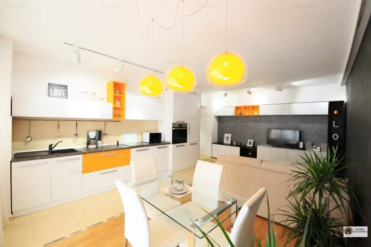  Startimob - Inchiriez apartament mobilat lux cu amenajare de designer