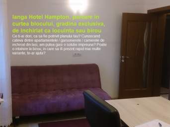  Apartament 2 camere, centru - langa Hotel Hampton, inchiriere, cod456